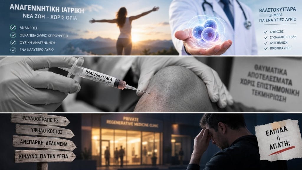 Τι είναι η «αναγεννητική ιατρική»; 1 αναγεννητική ιατρική